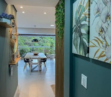 Centro Apartamento | Conforto e Estilo - Enxoval Completo - Bertioga