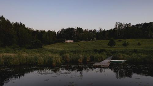 Otepaa Casa | Contemporary design lake cabin
