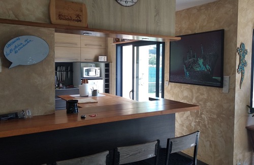 Treguennec Casa | Casa contemporánea, jardín cerrado y vista al mar.