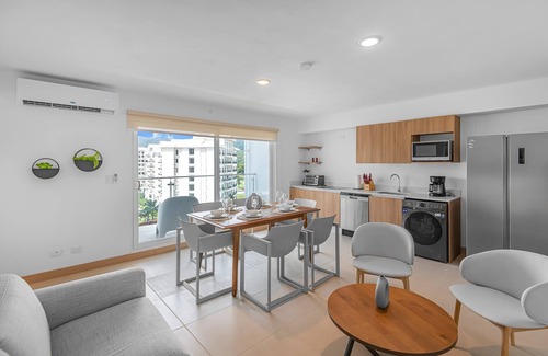 Barrio Santa Lucía Condominio | Contemporary Viva Jaco Residences Suite with Pool