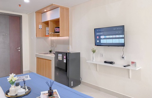 Cikarang Apartamento | Convenient And Tidy Studio At Pollux Chadstone Apartment
