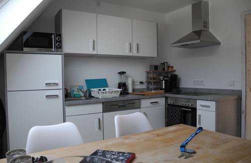 Schloss Holte-Stukenbrock Apartamento | "Cosy" apartment with roof terrace & attic gallery