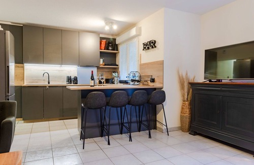 Touques Apartamento | Hermoso apartamento para 6 personas con WIFI, TV y patio