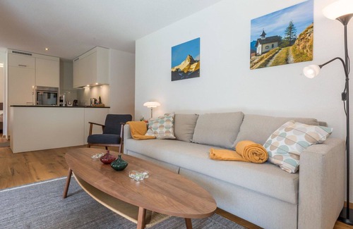 Saas-Balen Apartamento | Acogedor apartamento para 3 personas con WIFI, TV, balcón y mascotas permitida