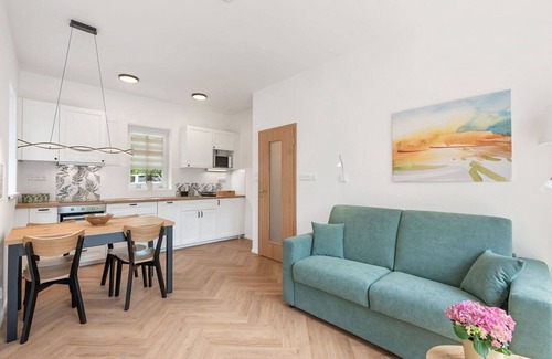 Hrensko Apartamento | Precioso apartamento para 4 personas con WIFI, TV, patio y mascotas permitida