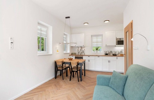 Hrensko Apartamento | Precioso apartamento para 4 personas con WIFI, TV, patio y mascotas permitida