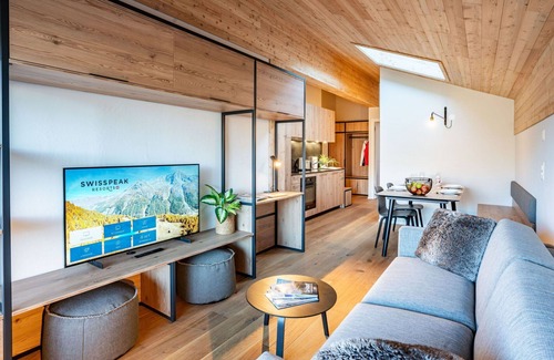 Heremence Apartamento | Acogedor apartamento para 4 personas con WIFI, TV, terraza y mascotas permitida