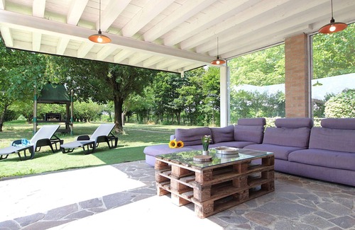 Silea Casa | Hermoso apartamento en villa para 4 personas con piscina, A/C, WIFI y patio