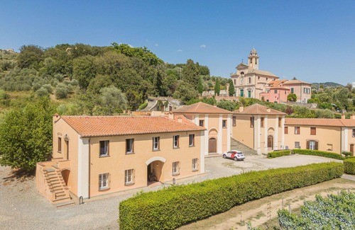Santo Stefano del Ponte Villa | Precioso apartamento en villa para 6 personas con WIFI, TV y vista panorámica