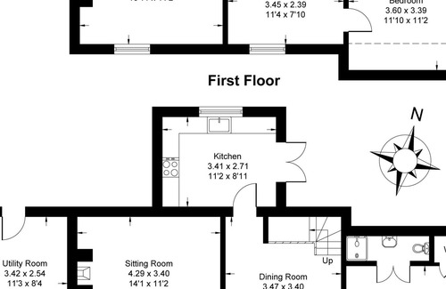 Malvern Wells Cabaña | Acogedora casa de campo con estufa de leña y vistas al campo
