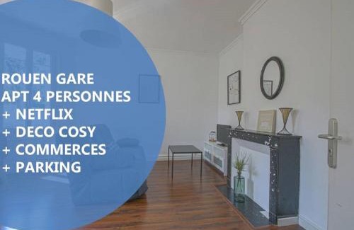 Gare-Jouvenet Apartamento | CosyRouen Gare
