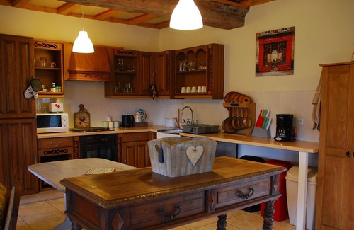 Sainte-Marguerite-d'Elle Casa | Casa de piedra en Sainte-Marguerite-d'Elle con jardín