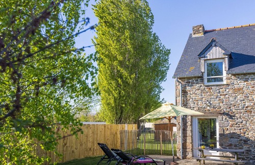 Cherrueix Cabaña | casa 2-4 personas con piscina en la bahía del Mont Saint Michel está a 300 metros del mar