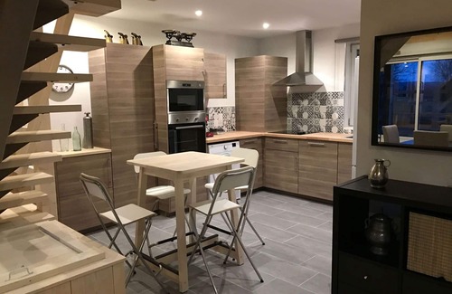 Doucier Chalet De Esquí | Casa 6 a 8 personas, la calidad del diseño de la casa de madera. Cerca del lago espacio Bcp