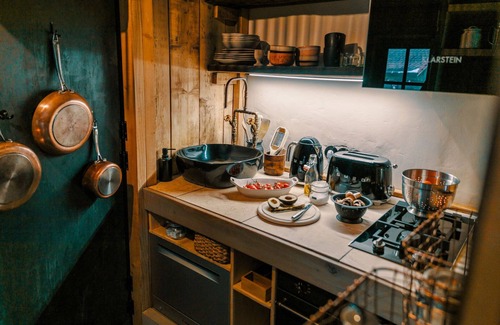 Bissee Cabina | Cottage "Am Wald" Links