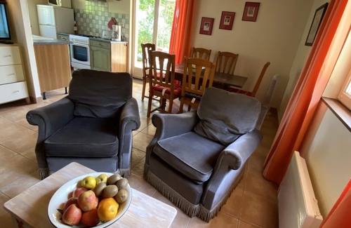 Doissat Cabaña | Gîte-Villa-Baño privado con bañera-Vista al campo-Emeraude