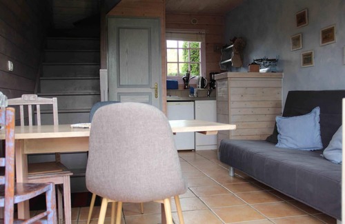 Fatouville-Grestain Cabaña | Cottage for 2/4 people with swimming pool near Honfleur / sauna
