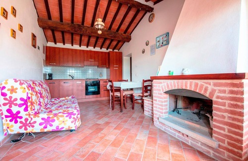 Asciano Apartamento | Cabaña en Asciano con piscina y terraza