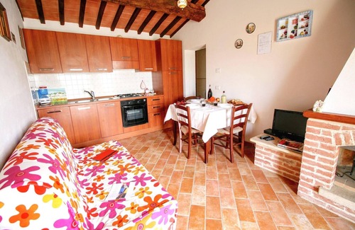 Asciano Apartamento | Cabaña en Asciano con piscina y terraza