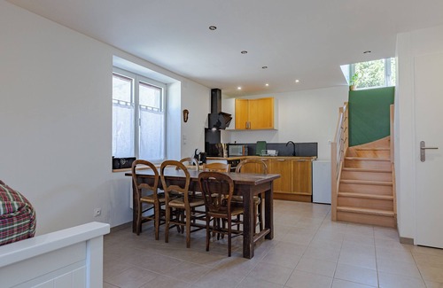 Assieu Cabaña | Casita de campo "L'Arche Aux Peyruches" con terraza compartida y jardín privado