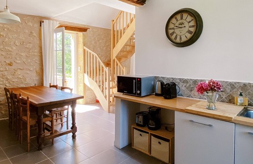 Saint-Cyprien Cabaña | Cottage L'Enea Terrasse, Penthouse vista al río, Family Treat con piscina y jardines