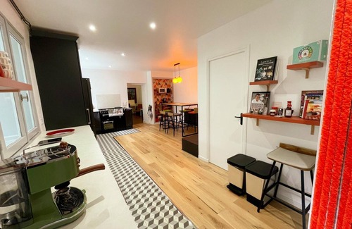 Montlouis-sur-Loire Cabaña | Casa rural cerca de castillos, jardín y aparcamiento, max 4 pers