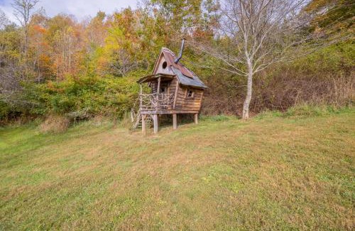 Damascus Casa | Cottage on Creeper Trail with Wide Open Acreage