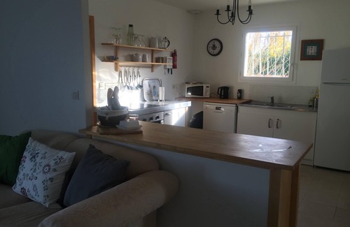 Mortagne-sur-Gironde Cabaña | Cottage con piscina privada climatizada, 15 minutos a la playa más cercana