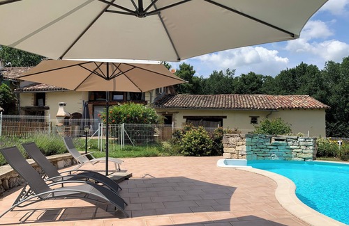Lafrancaise Cabaña | Casa rural con piscina privada en el suroeste de Francia
