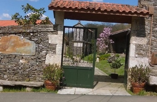 Forcarei Casa | Casa rural 'Galicia' con vistas a la montaña, piscina privada y Wi-Fi