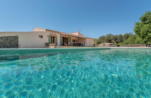 Son Servera Villa | Casa rural 'Laurel' con vistas a la montaña, piscina privada y Wi-Fi