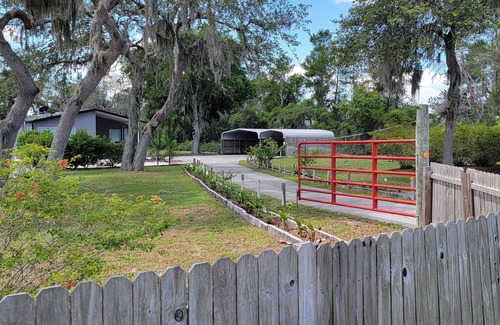 Sanford Casa | Countryside home on 1.05 protected acres with grill, firepit, AC & patio