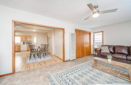 Wichita Casa | Cozy 1 Bed 1 Bath Home with Garage and Fenced Yard