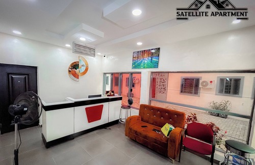 Amuwo Odofin Apartamento | Cozy 1-BEDROOM WITH AC, WiFi, FULL kitchen, free parking, restaurant delivery