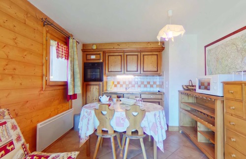 Bisanne 1500 Apartamento | Apartamento 2 Piezas con Piscina y Balcón en Les Saisies - Hasta 4 Personas