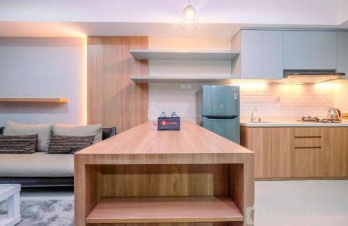 Mampang Prapatan Apartamento | Cozy 2BR Apartment Nine Residence with City View By Travelio