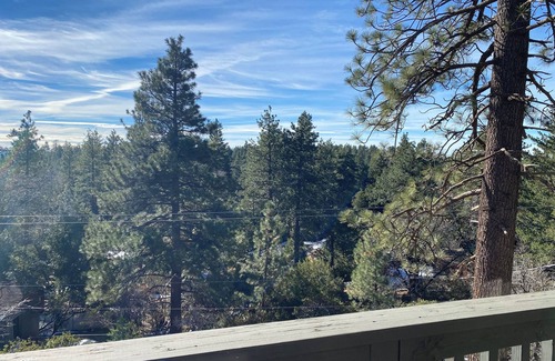 Pine Cove Casa | Cozy 3 bedroom house in Idyllwild with garage and electric car charging outlet.