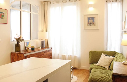 Quartier Saint-Ambroise Apartamento | Cozy apartment for 2 in the 11th