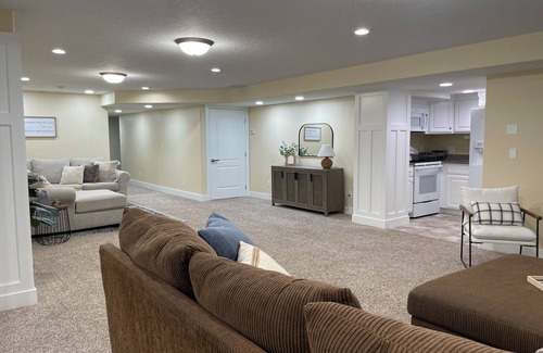 Spanish Fork Casa | Cozy Basement Home with 6 Beds, 3 Bedrooms, 2 Bathrooms, Laundry Rm, Kitchenette