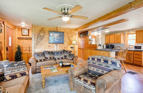Bay City Casa | Cozy Bay City Abode w/ Deck & Fire Pit, Near Lakes