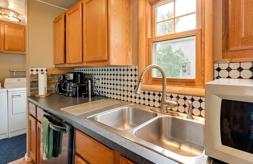 Bay City Casa | Cozy Bay City Abode w/ Deck & Fire Pit, Near Lakes