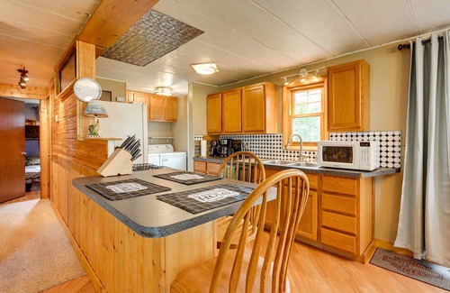 Bay City Casa | Cozy Bay City Abode w/ Deck & Fire Pit, Near Lakes