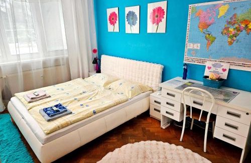 Presov Casa | Cozy Blue Apartment Prešov