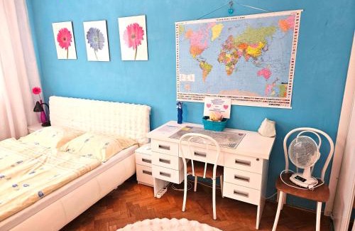 Presov Casa | Cozy Blue Apartment Prešov