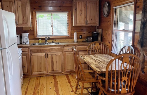 Rapid River Cabina | Cozy Cabin with beautiful view of Lake Michigan. Pet Friendly
