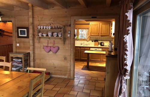 Demi-Quartier Chalet De Esquí | Chalet tipo suizo "Bois-Prin" con sauna en Megève