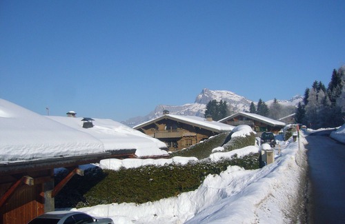 Demi-Quartier Chalet De Esquí | Chalet tipo suizo "Bois-Prin" con sauna en Megève