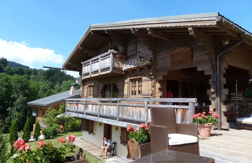 Demi-Quartier Chalet De Esquí | Chalet tipo suizo "Bois-Prin" con sauna en Megève