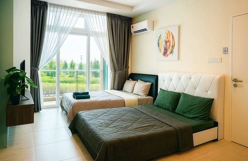 Kuching Apartamento | Cozy City Big studio Riverine Diamond