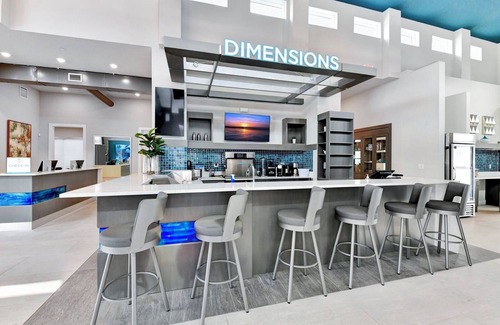 Reunion Hotel | Modern Condo with Large Outdoor Patio. Reunion Resort Water Park Access near Disney at Spectrum Resort Orlando by Rentyl – B9 #136